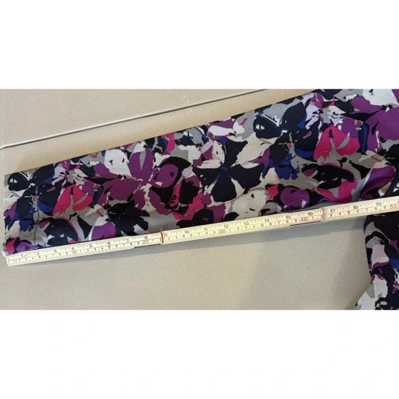 Thakoon Womens Midi Floral Trench Rain Coat Size M Bloomcore Art To Wear Abstrac - Picture 13 of 14